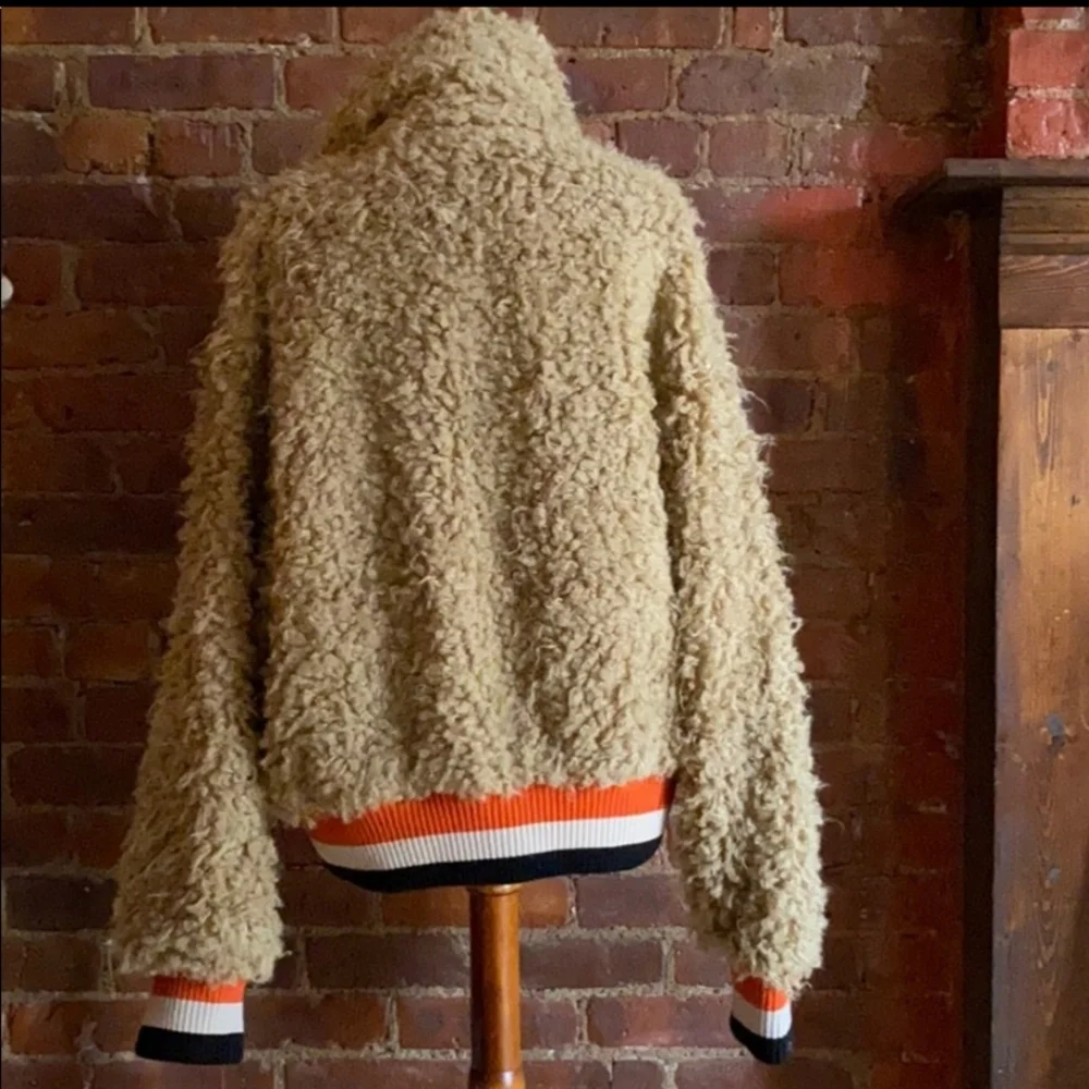 Free People Camel Teddy Jacket - Picture 5 of 11